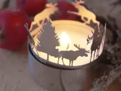 Aufsatz für Teelicht im Schmuckumschlag