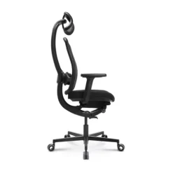 Bürodrehstuhl AluMedic Black Edition