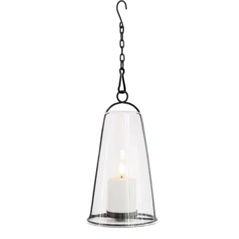 Laterne mit LED-Kerze Albert