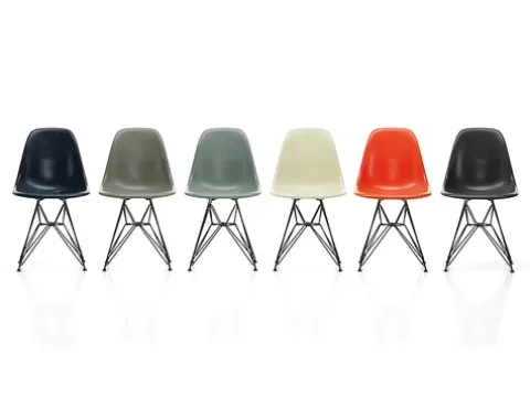 Stuhl Eames Fiberglass Side Chair DSR